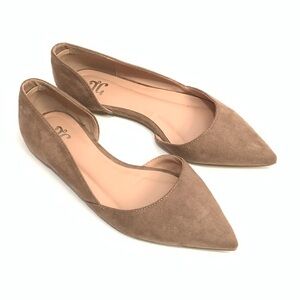 Tan Flats size 7